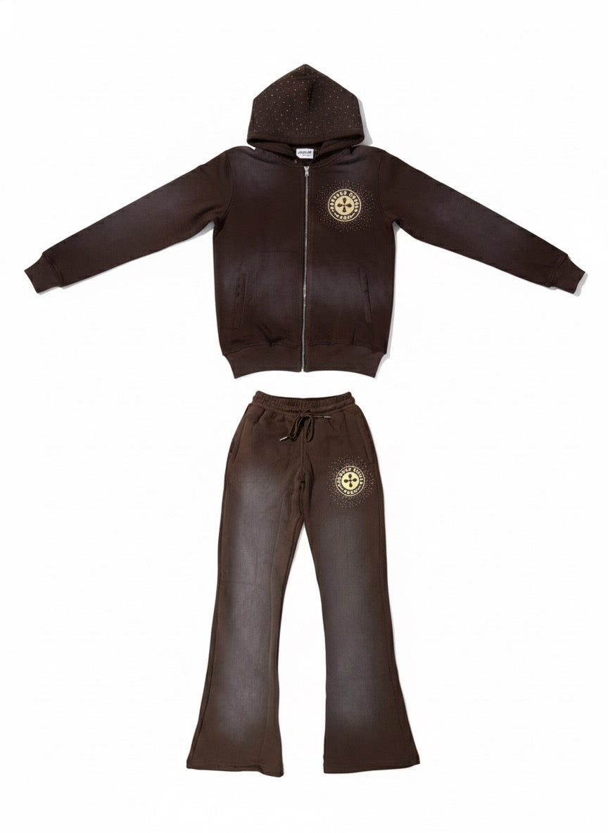 Brown Acid Wash Set