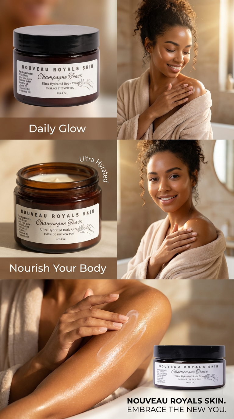 Champagne Toast Ultra Hydrated Body Cream 4 oz