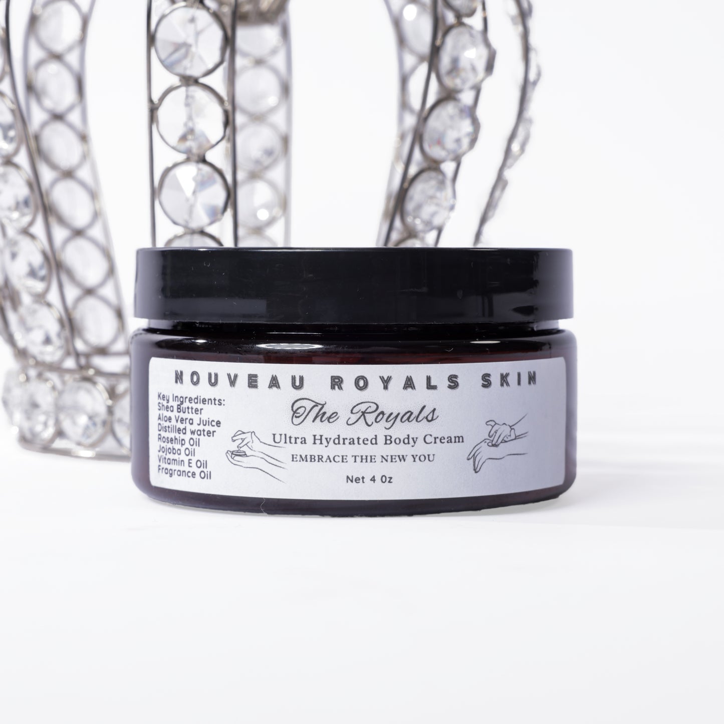The Royals Ultra Hydrated Body Cream 4 oz