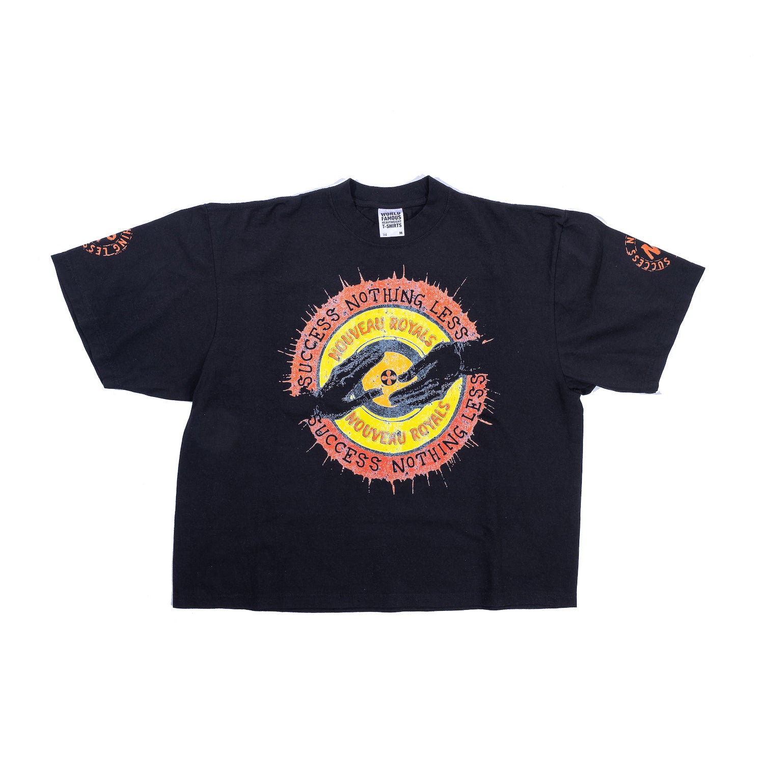 Black Oversized Male Crop T-Shirt – Nouveau Royals
