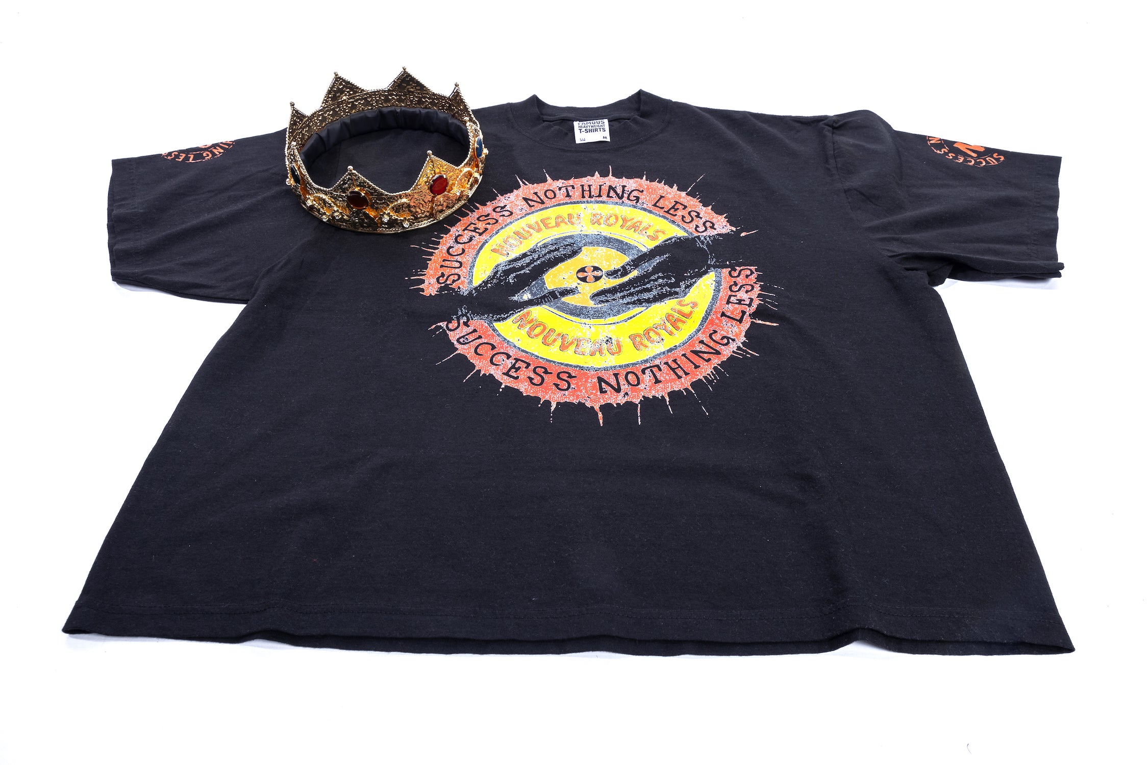 Black Oversized Male Crop T-Shirt – Nouveau Royals